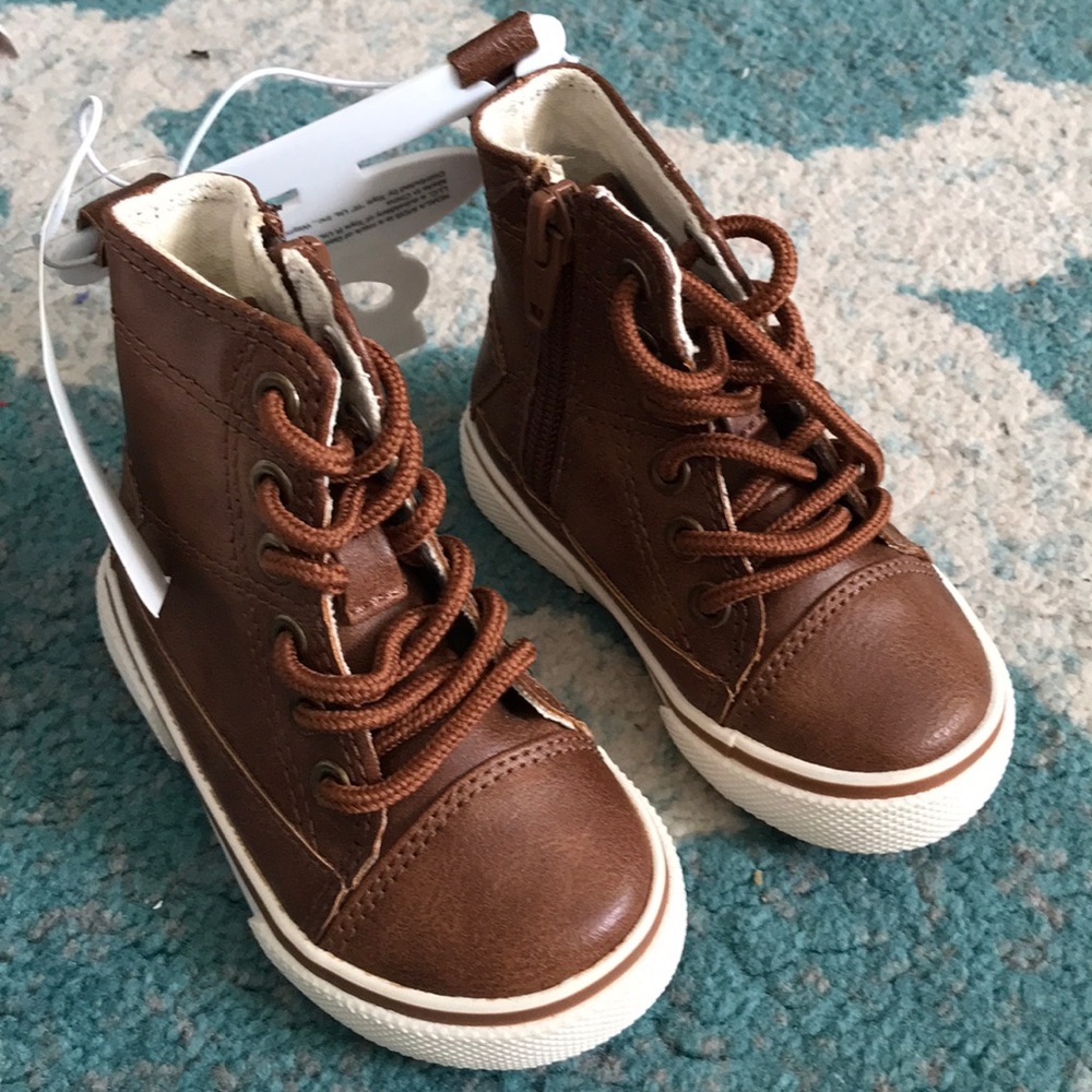 Sold-Brown baby boots